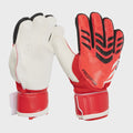Adidas Predator Match Fingersave Goalkeeper Glove 'Pure Ruby' product image 1, provided for visual reference and product