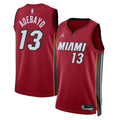 Bam Adebayo Miami Heat Statement Edition Swingman Jersey - Red - Unisex product image 1, provided for visual reference and