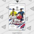 2020-21 Topps Uefa Champions League Chrome – 18-Pack Hobby Box (72 Cards + Autograph) product image 1, provided for visual