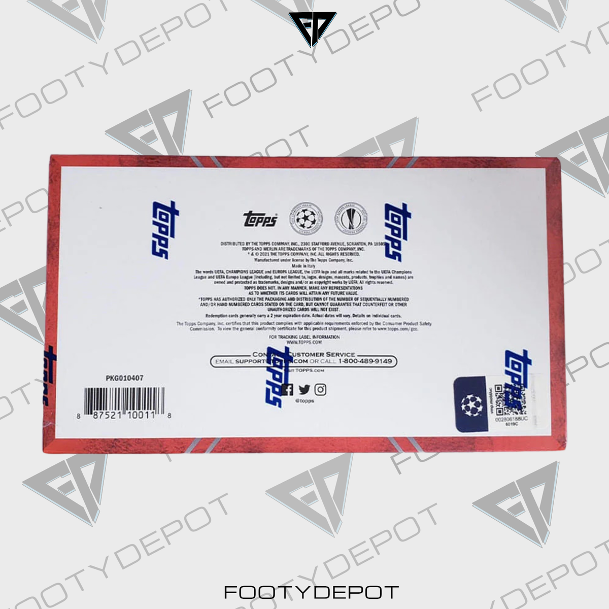 2020-21 Topps Merlin Chrome Champions League Cards – 18-Pack Box (72 Cards + Auto) product image 3, provided for visual