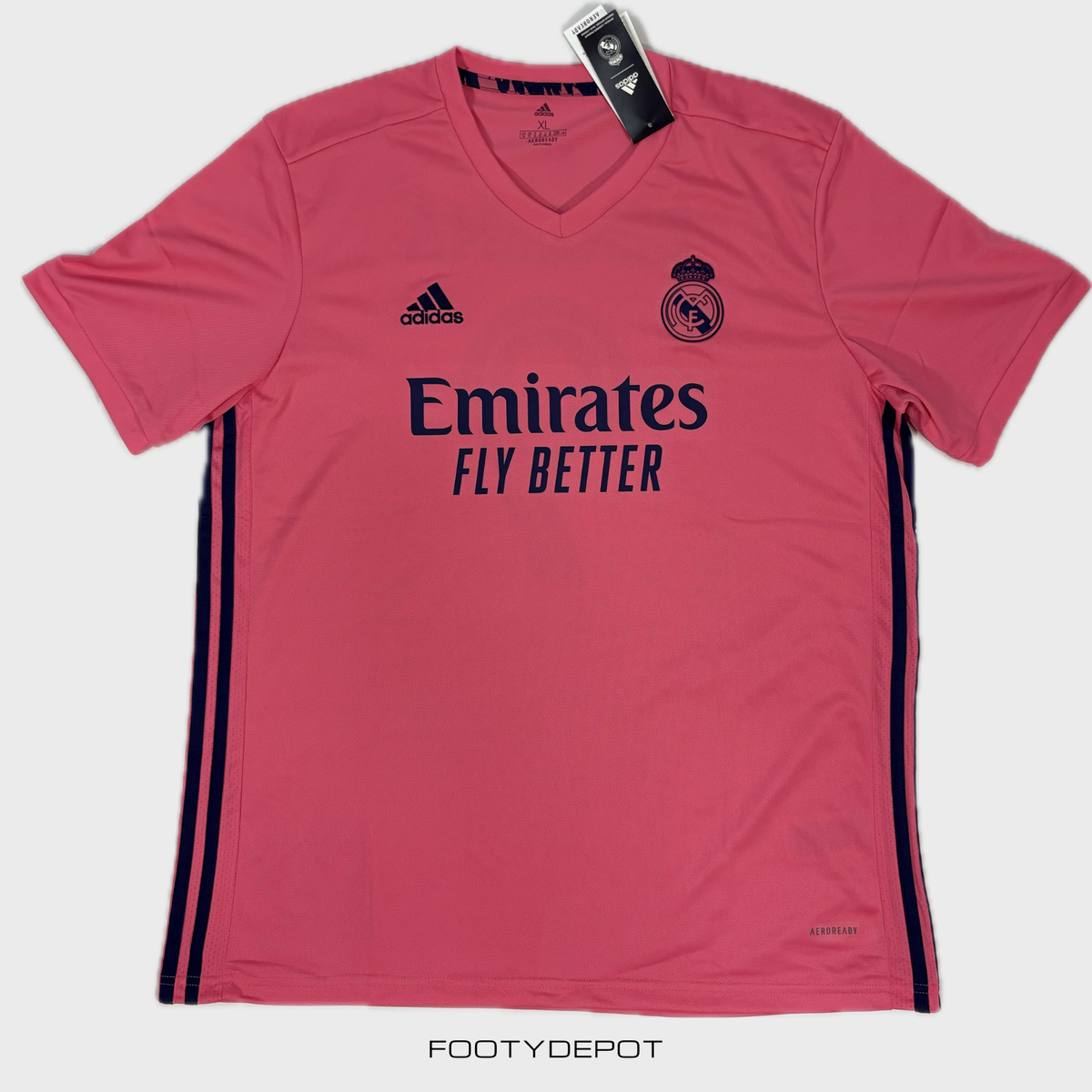 2020-2021 Real Madrid Away Shirt Benzema #9 - (Xl) product image 2, provided for visual reference and product detail review