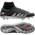 NEYMAR x JORDAN NIKE HYPERVENOM PHANTOM 2 FG 'Black Silver Crimson' product image 1, provided for visual reference and