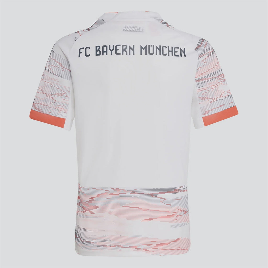 25/26 Bayern Munich Youth Away Jersey product image 2, provided for visual reference and product detail review