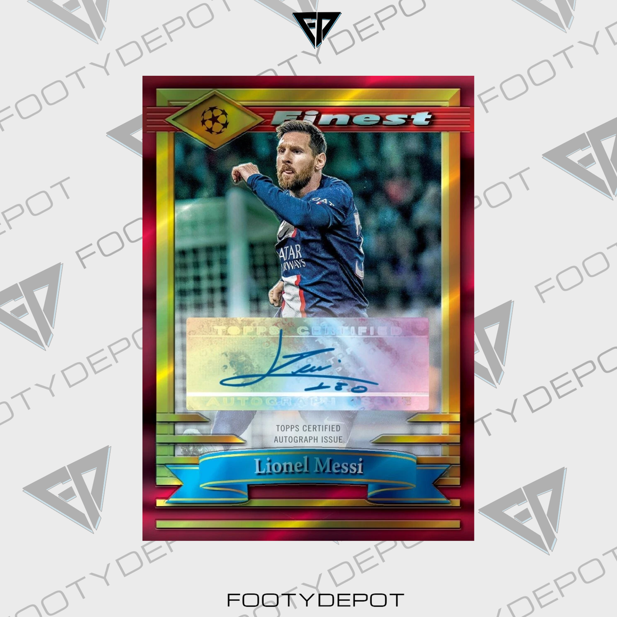 2022/23 Topps Finest Flashbacks Uefa Club Competitions Hobby Box product image 2, provided for visual reference and product