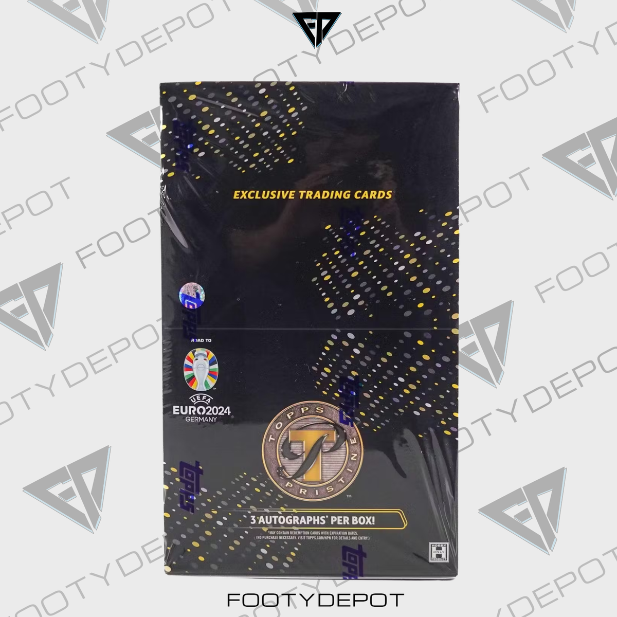 2023/24 Topps Pristine Road To Euro Hobby Box product image 2, provided for visual reference and product detail review