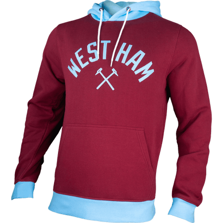 Burgundy West Ham Pullover Fleece product image 1, provided for visual reference and product detail review