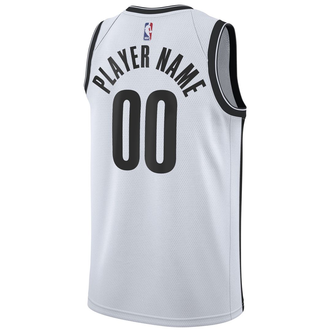 Brooklyn Nets Nike 2020/21 Swingman Custom Jersey - Icon product image 9