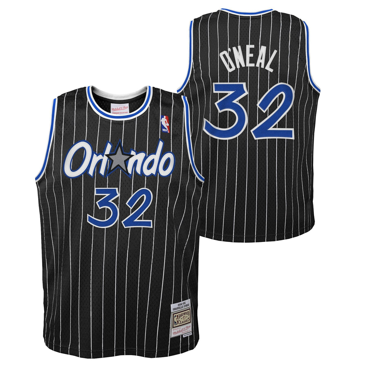 Shaquille O'Neal Orlando Magic Hardwood Classics Alternate Jersey - Youth product image 1, provided for visual reference and