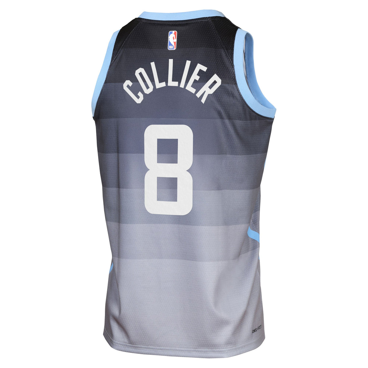Isaiah Collier Utah Jazz 2025/26 City Edition Swingman Jersey - Gray - Youth product image 4, provided for visual reference