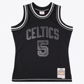 Kevin Garnett Boston Celtics 2007 Contrast 2K Swingman Jersey - Black product image 1, provided for visual reference and