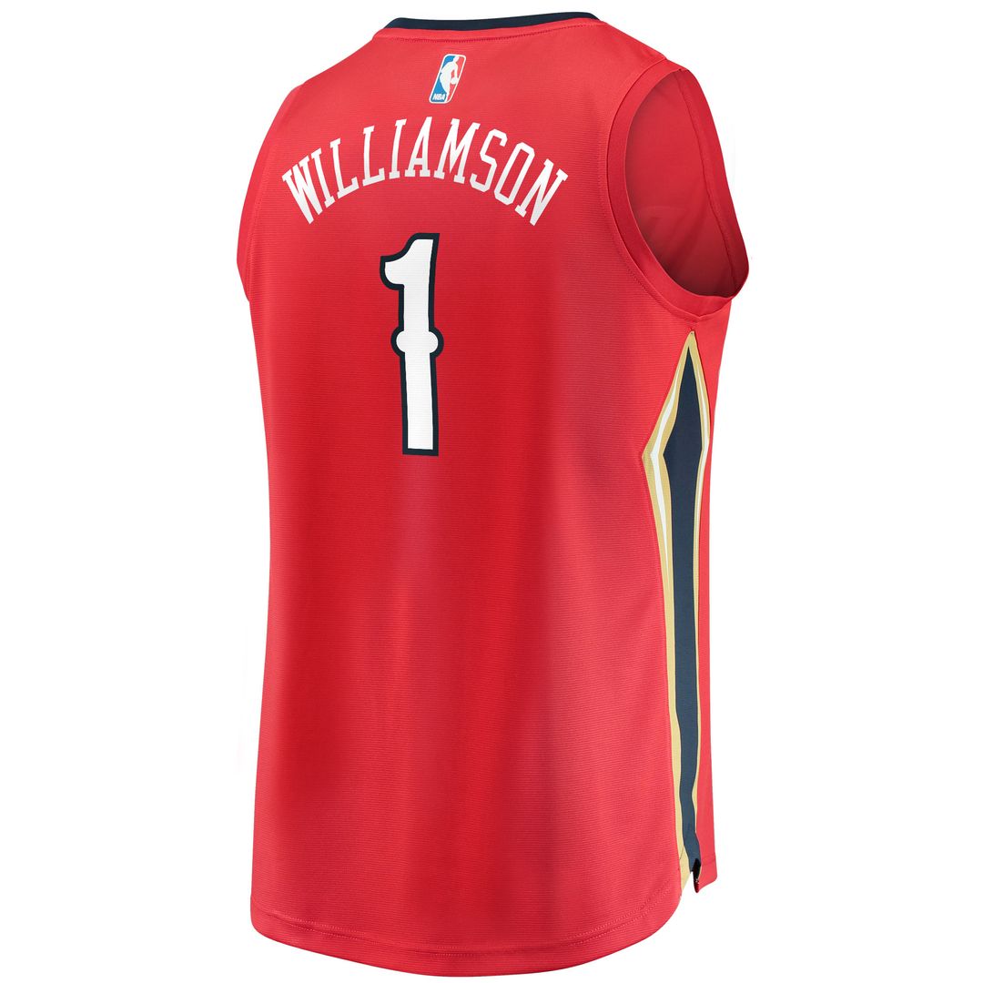 New Orleans Pelicans Zion Williamson Fanatics Replica Fast product image 9