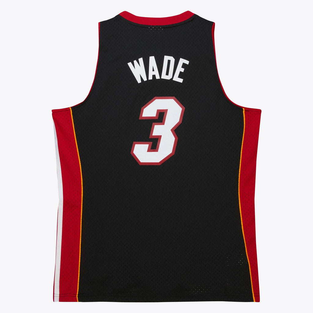 Dwyane Wade Miami Heat 2012 Hardwood Classics Swingman Road Jersey product image 4, provided for visual reference and