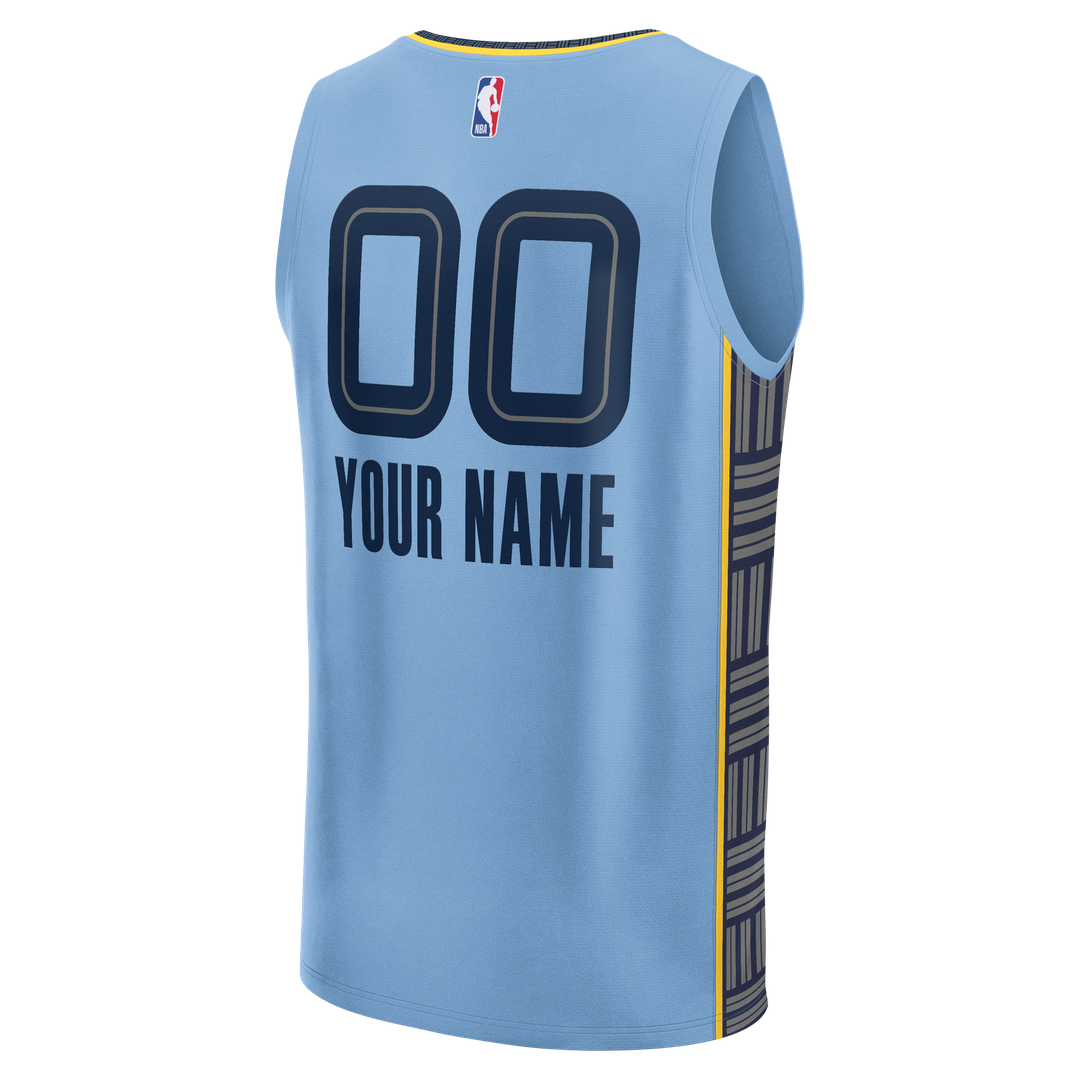 Memphis Grizzlies Fanatics Youth Fast Break Custom Jersey product image 9