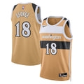 Kyshawn George Washington Wizards 2025/26 City Edition Swingman Jersey - Tan - Unisex product image 1, provided for visual