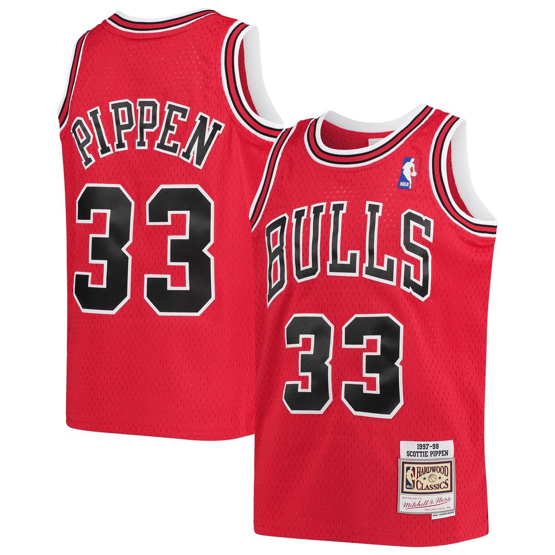 Chicago Bulls Scottie Pippen Mitchell & Ness Youth 1997 product image 4
