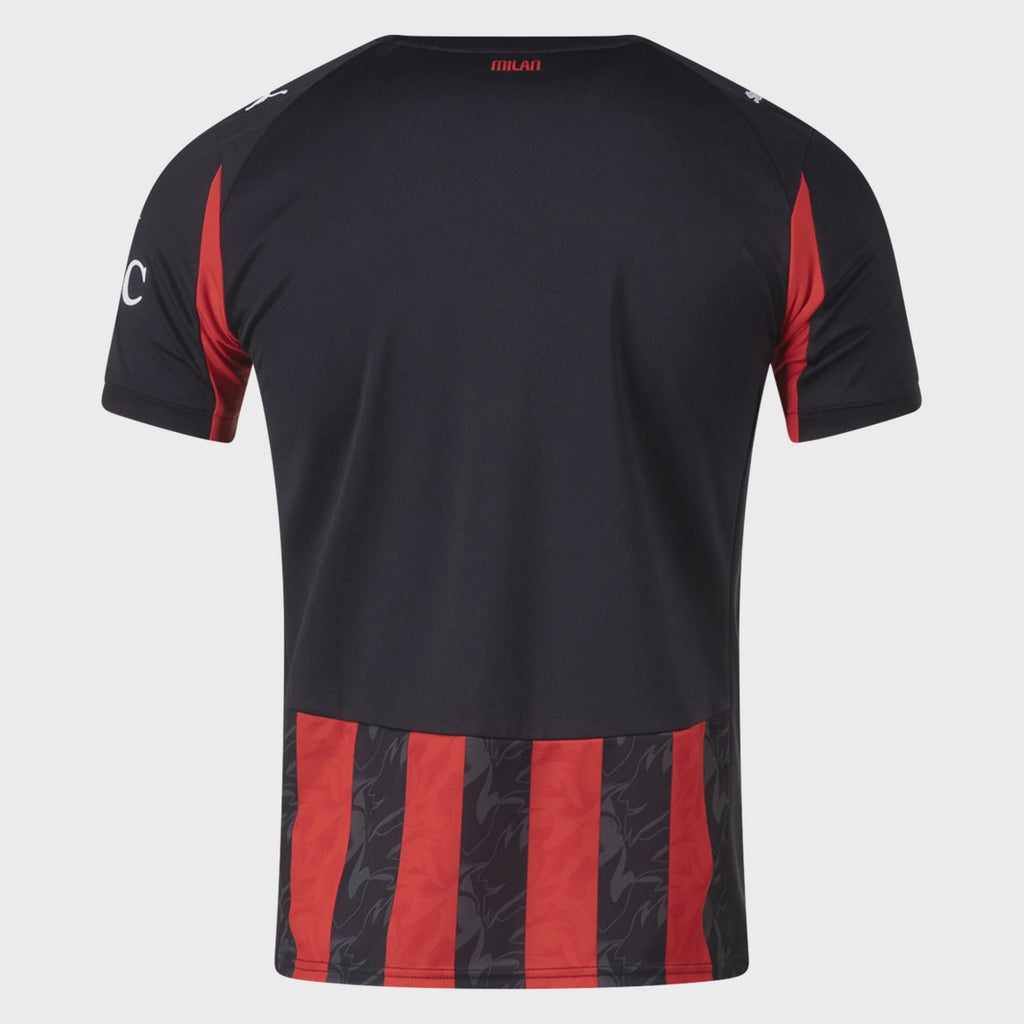 25/26 Ac Milan Home Jersey product image 2, provided for visual reference and product detail review