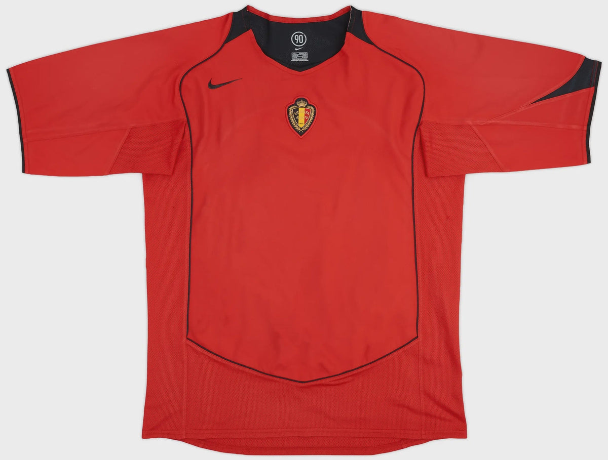 2004-2005 Belgium Home Shirt - (L) product image 1, provided for visual reference and product detail review