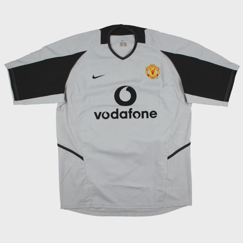 2002-2003 Manchester United Gk Home Shirt product image 1, provided for visual reference and product detail review