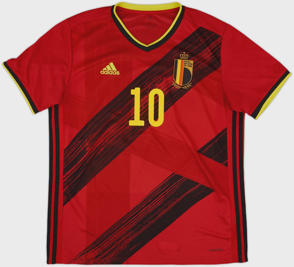 2020-2021 Belgium Home Shirt Hazard #10 - (M) product image 2, provided for visual reference and product detail review