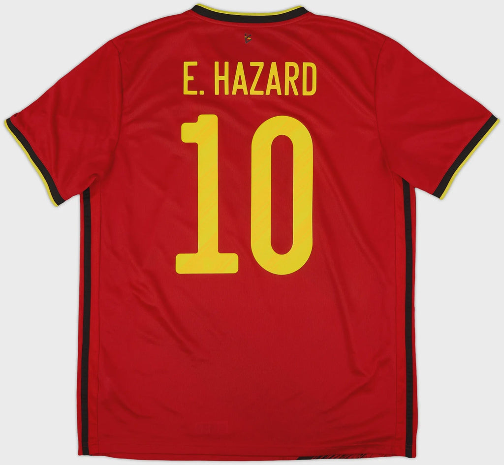 2020-2021 Belgium Home Shirt Hazard #10 - (M) product image 1, provided for visual reference and product detail review