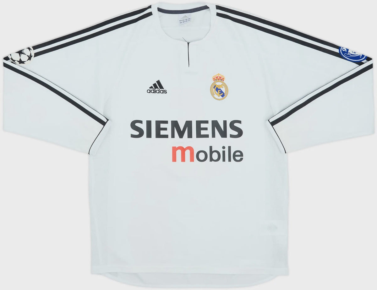 2003-2004 Real Madrid Ucl Home Shirt - (M) product image 1, provided for visual reference and product detail review