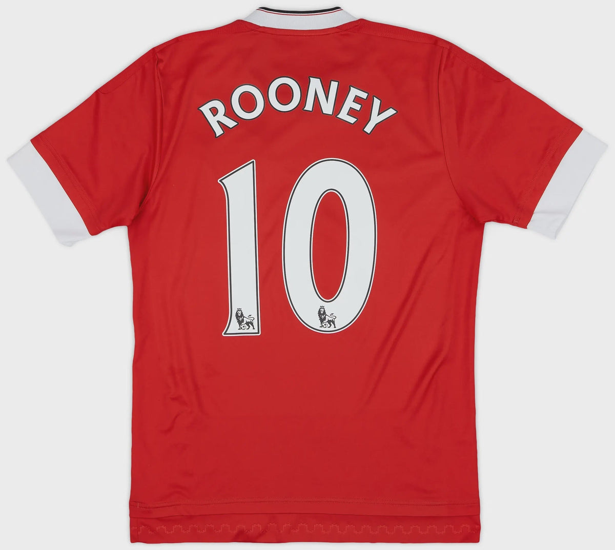 2015-2016 Manchester United Home Shirt Rooney #10 - (M) product image 1, provided for visual reference and product detail