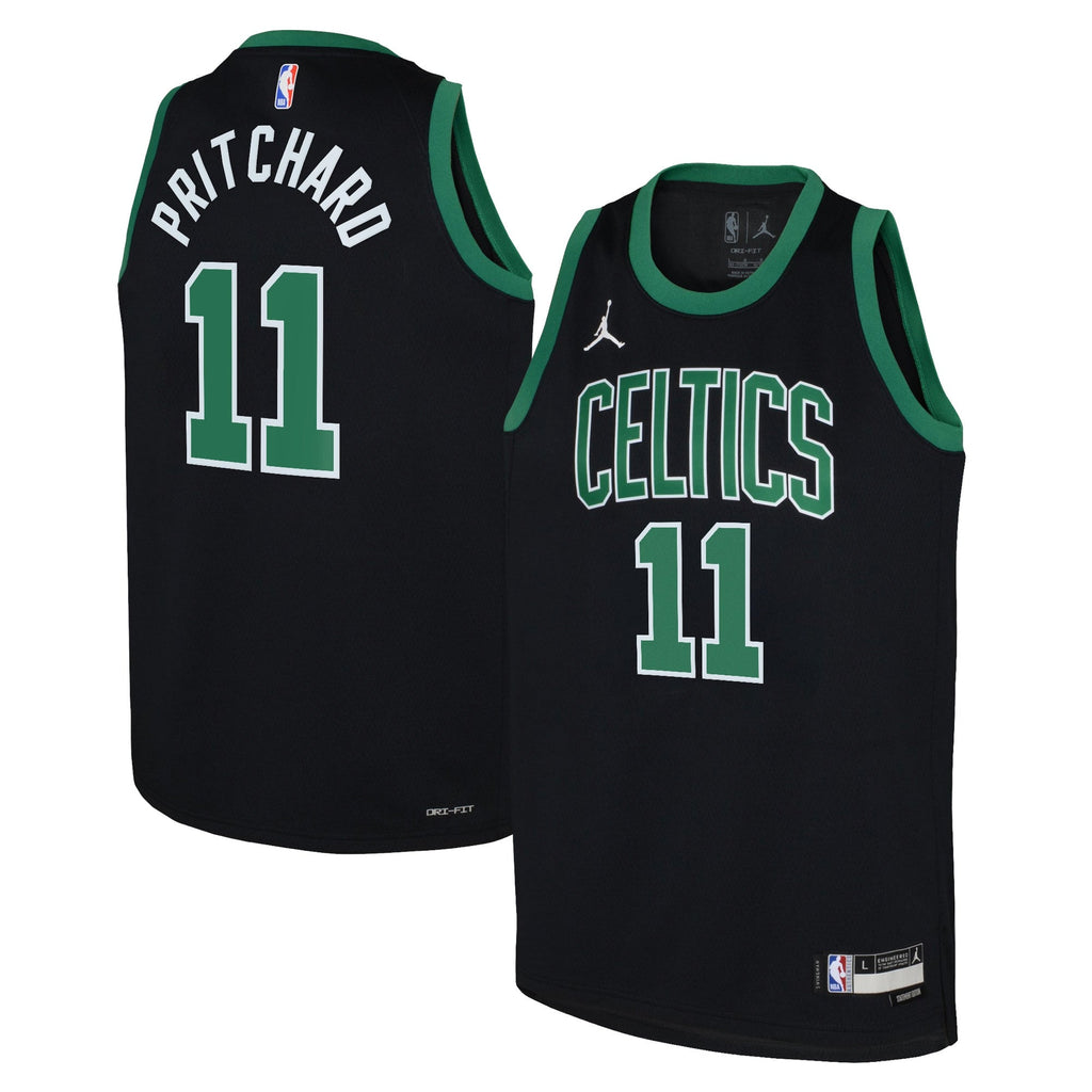 Payton Pritchard Boston Celtics Statement Edition Swingman Jersey - Black - Youth product image 1, provided for visual