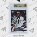 Kylian Mbappé Real Madrid 2024-25 Topps Now UCL First Game. First Goal. First Trophy. #2 BGS Authenticated 10 Card product