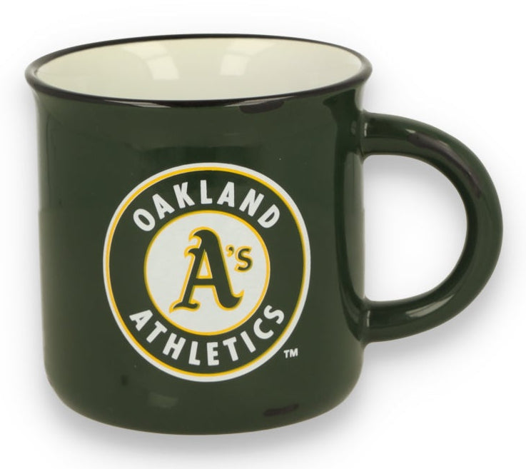 Oakland Athletics 12oz Vintage Ceramic Coffee Mug product image 1, provided for visual reference and product detail review