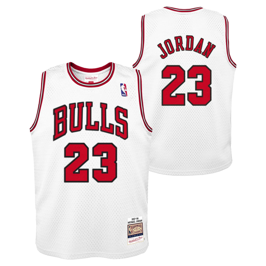 Michael Jordan Chicago Bulls 1997 Authentic Jersey - Youth product image 2, provided for visual reference and product detail