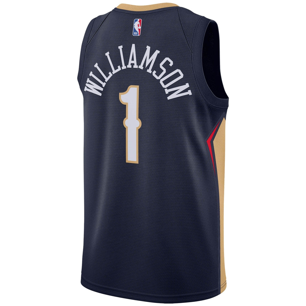 Zion Williamson New Orleans Pelicans Swingman Icon Jersey - Mens product image 3, provided for visual reference and product
