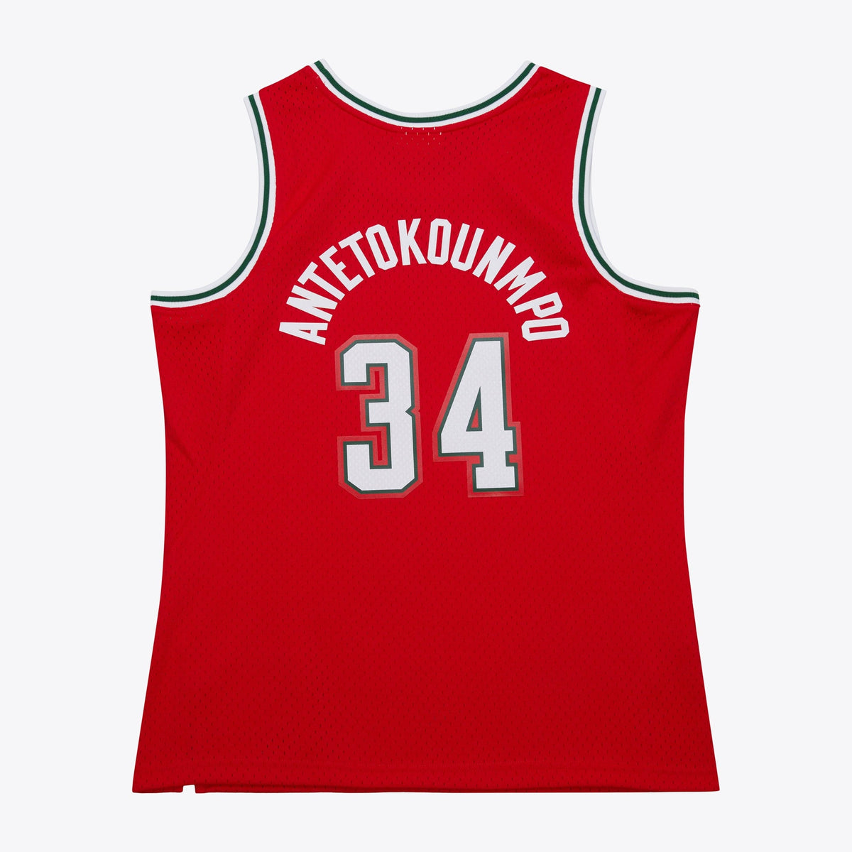 Giannis Antetokounmpo Milwaukee Bucks 2014 Dark Alternate Authentic Jersey - Red product image 4, provided for visual
