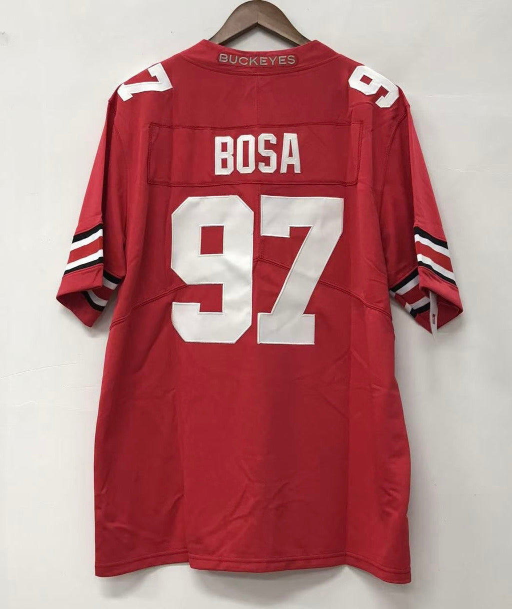 Nick Bosa Ohio State Buckeyes Official NCAA Jersey Nike red product image 1