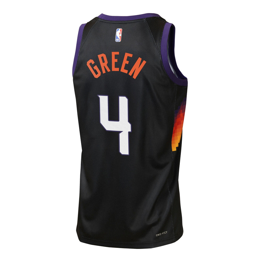 Jalen Green Phoenix Suns 2025/26 City Edition Swingman Jersey - Black - Youth product image 4, provided for visual reference