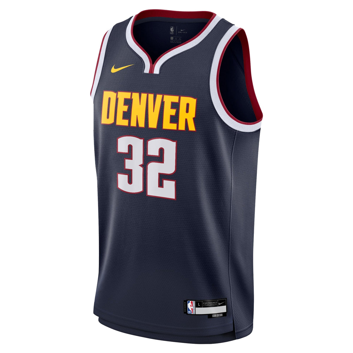 Aaron Gordon Denver Nuggets Swingman Icon Jersey - Navy - Youth product image 3, provided for visual reference and product