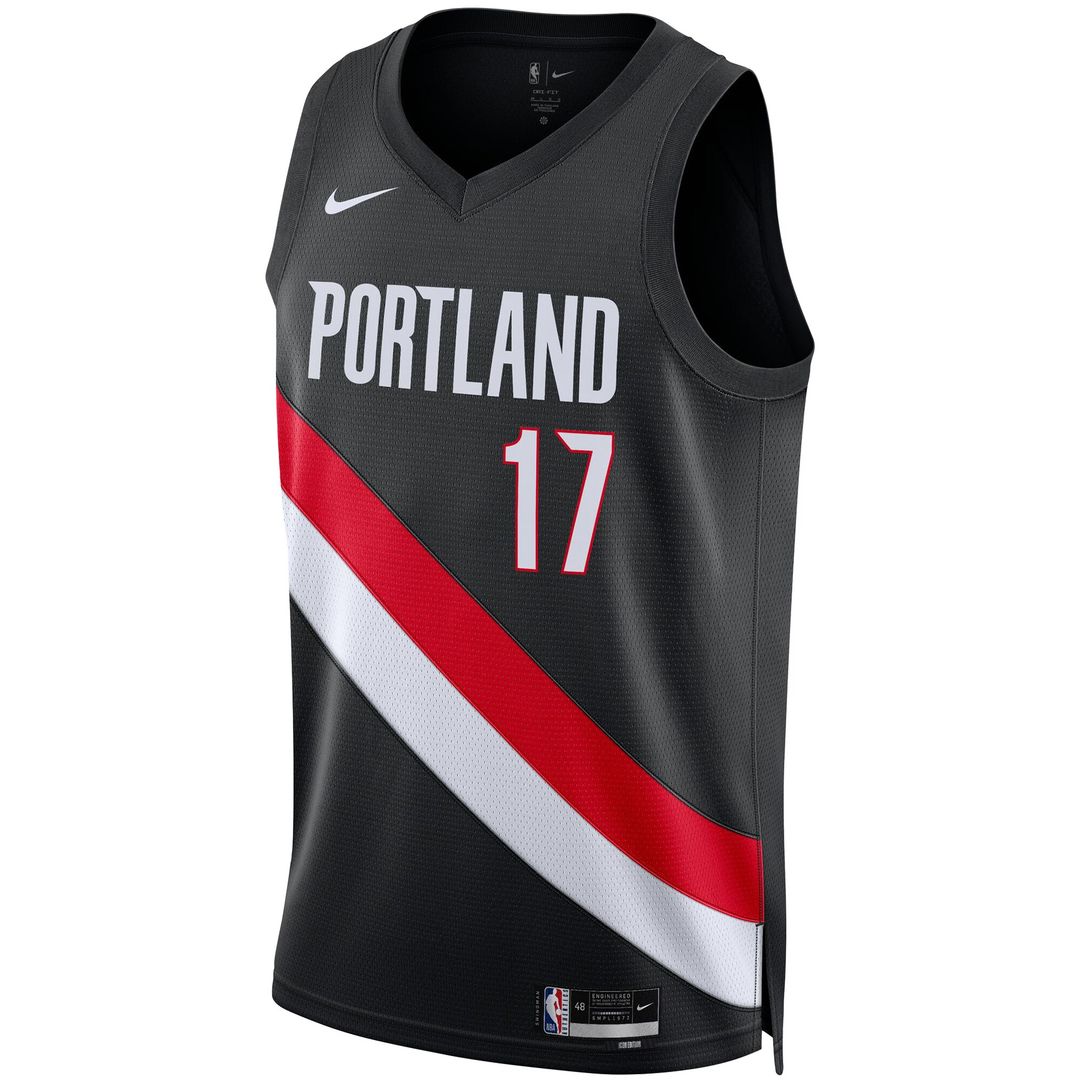 Portland Trail Blazers Shaedon Sharpe Nike Unisex Swingman product image 2