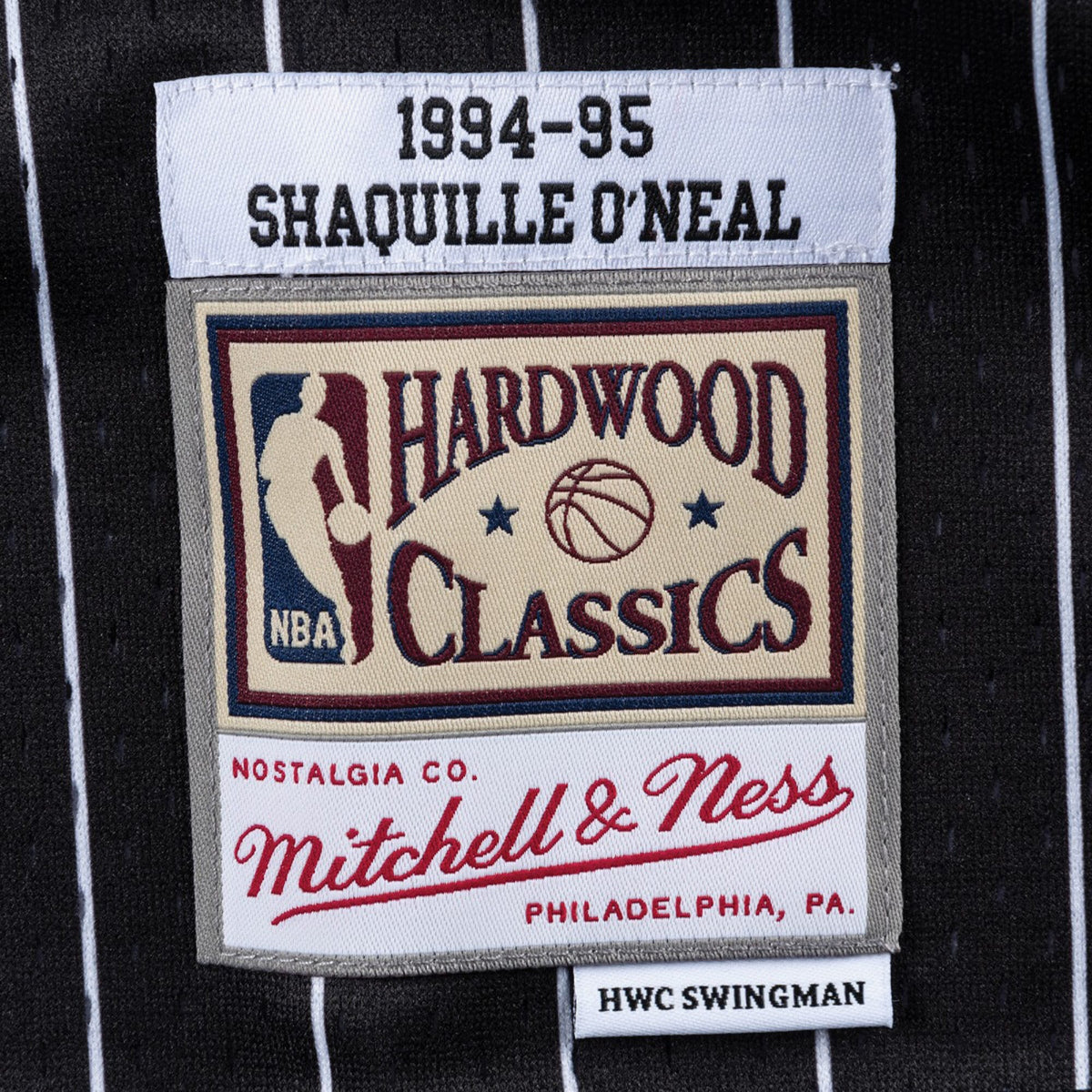 Shaquille O'Neal Orlando Magic 1994-95 Swingman Jersey product image 4, provided for visual reference and product detail
