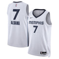 Santi Aldama Memphis Grizzlies Association Edition Swingman Jersey - White - Unisex product image 1, provided for visual