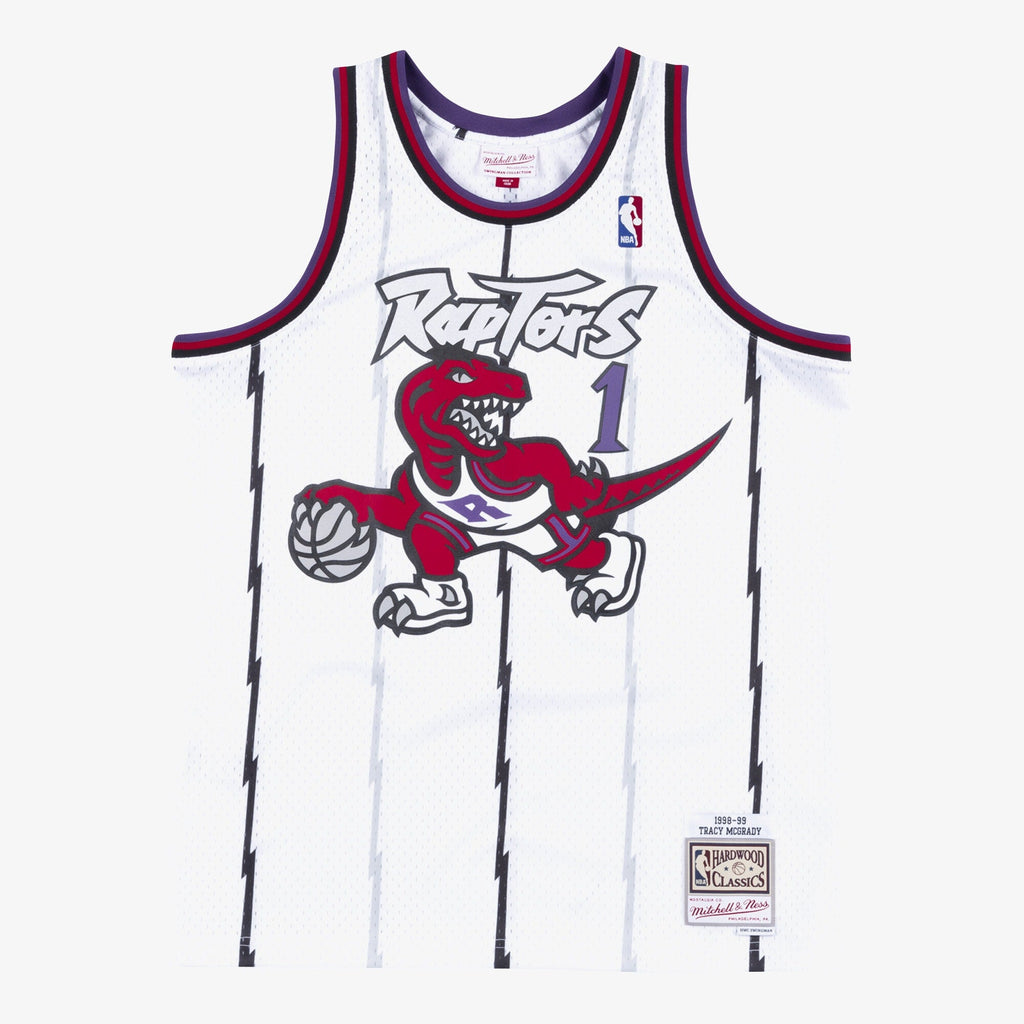 Tracy McGrady Toronto Raptors 1998-99 Swingman Jersey product image 2, provided for visual reference and product detail