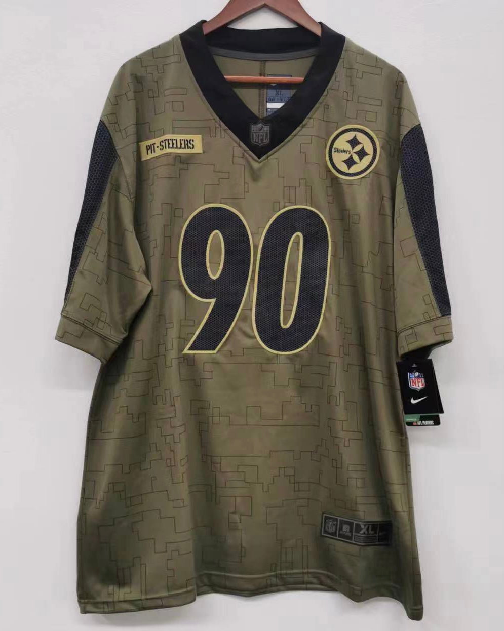 T.J. Watt Pittsburgh Steelers Salute to Service Jersey product image 2