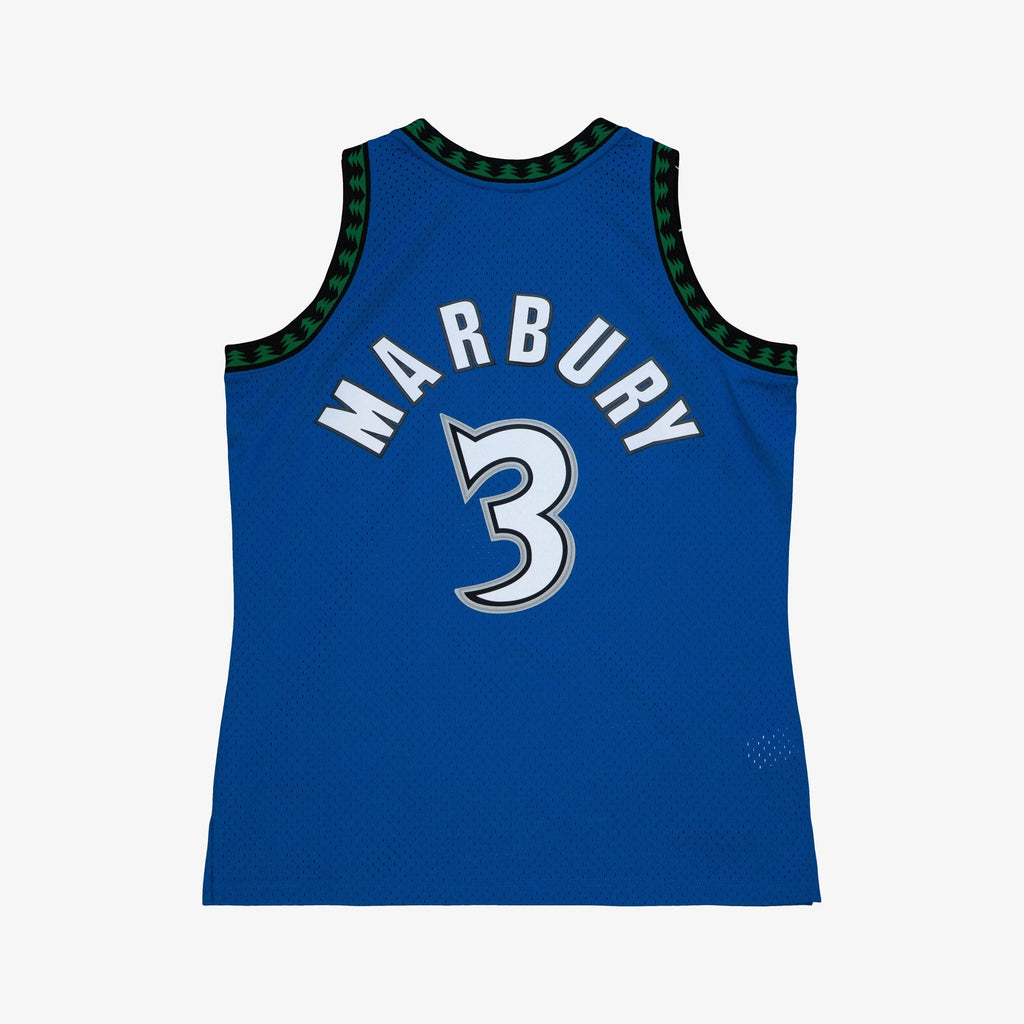 Stephon Marbury Minnesota Timberwolves Swingman Alternate Jersey - Mens product image 4, provided for visual reference and