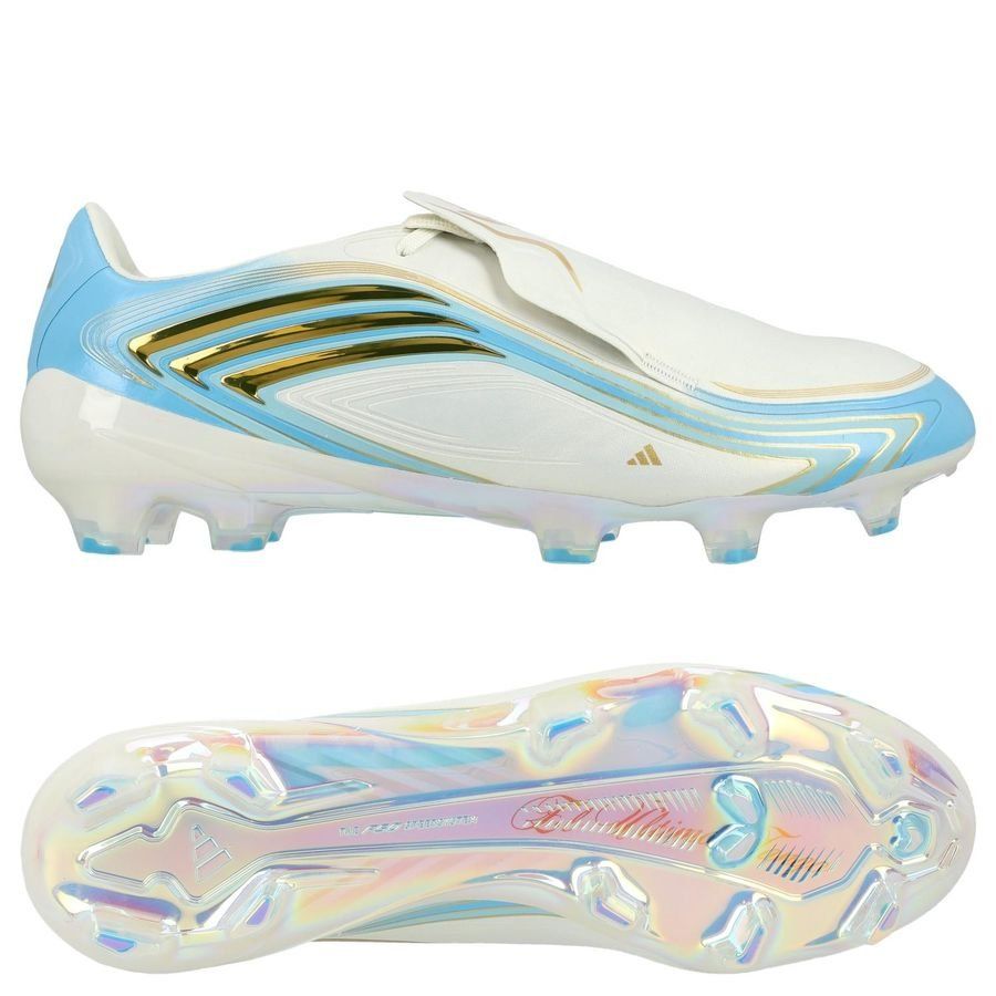 F50 MESSI ELITE EL ULTIMO TANGO - Ivory/Semi Blue Burst product image 2, provided for visual reference and product detail