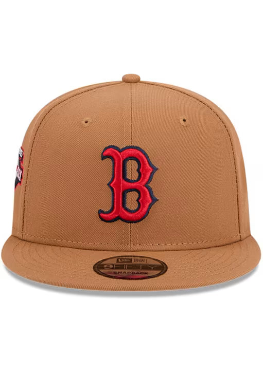 New Era Boston Red Sox Color Pack 9FIFTY Snapback Hat-Light Bronze product image 3, provided for visual reference and