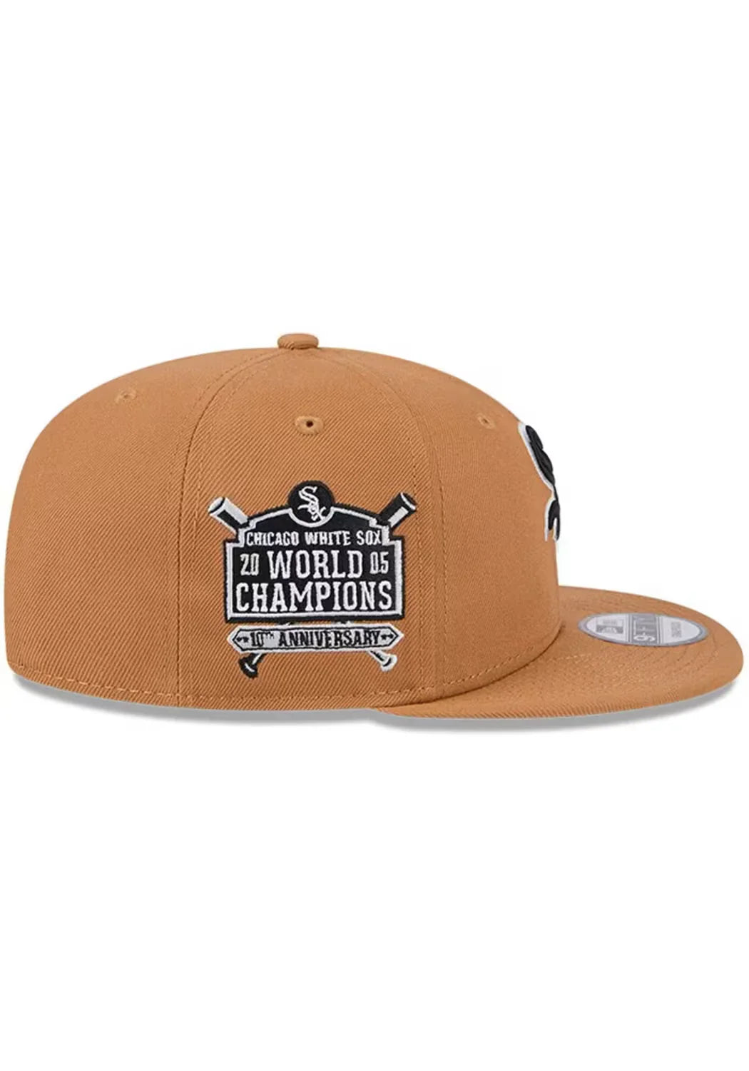 New Era Chicago White Sox Color Pack 9FIFTY Snapback Hat-Light Bronze product image 3, provided for visual reference and