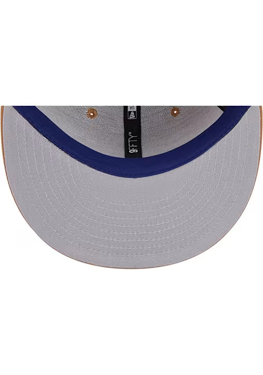 New Era Texas Rangers Color Pack 9FIFTY Snapback Hat-Light Bronze product image 4, provided for visual reference and product