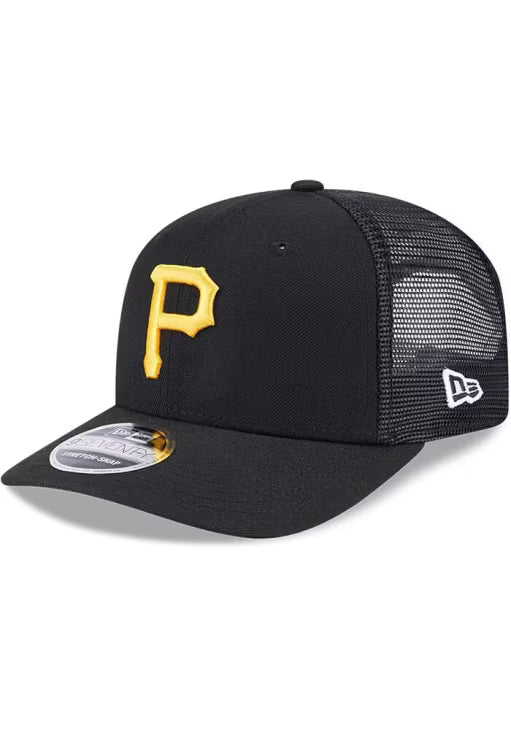 New Era Pittsburgh Pirates Team 9SEVENTY Stretch-Snap Trucker Hat product image 2, provided for visual reference and product