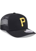 New Era Pittsburgh Pirates Team 9SEVENTY Stretch-Snap Trucker Hat product image 1, provided for visual reference and product