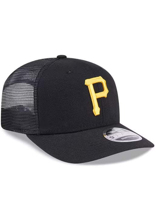 New Era Pittsburgh Pirates Team 9SEVENTY Stretch-Snap Trucker Hat product image 1, provided for visual reference and product