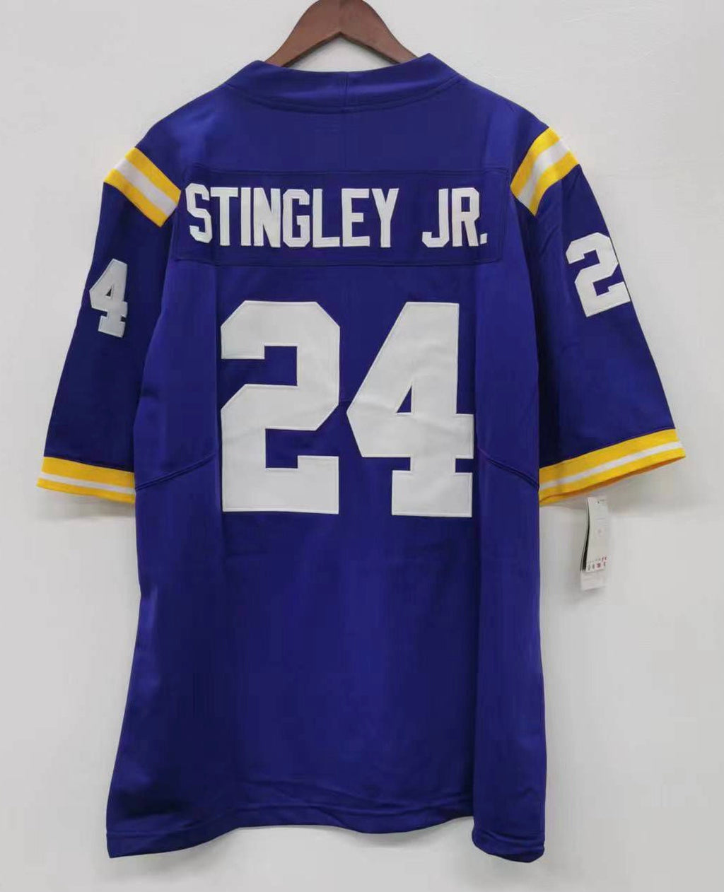 Derek Stingley Jr. LSU Tigers Official NCAA Nike Jersey product image 2