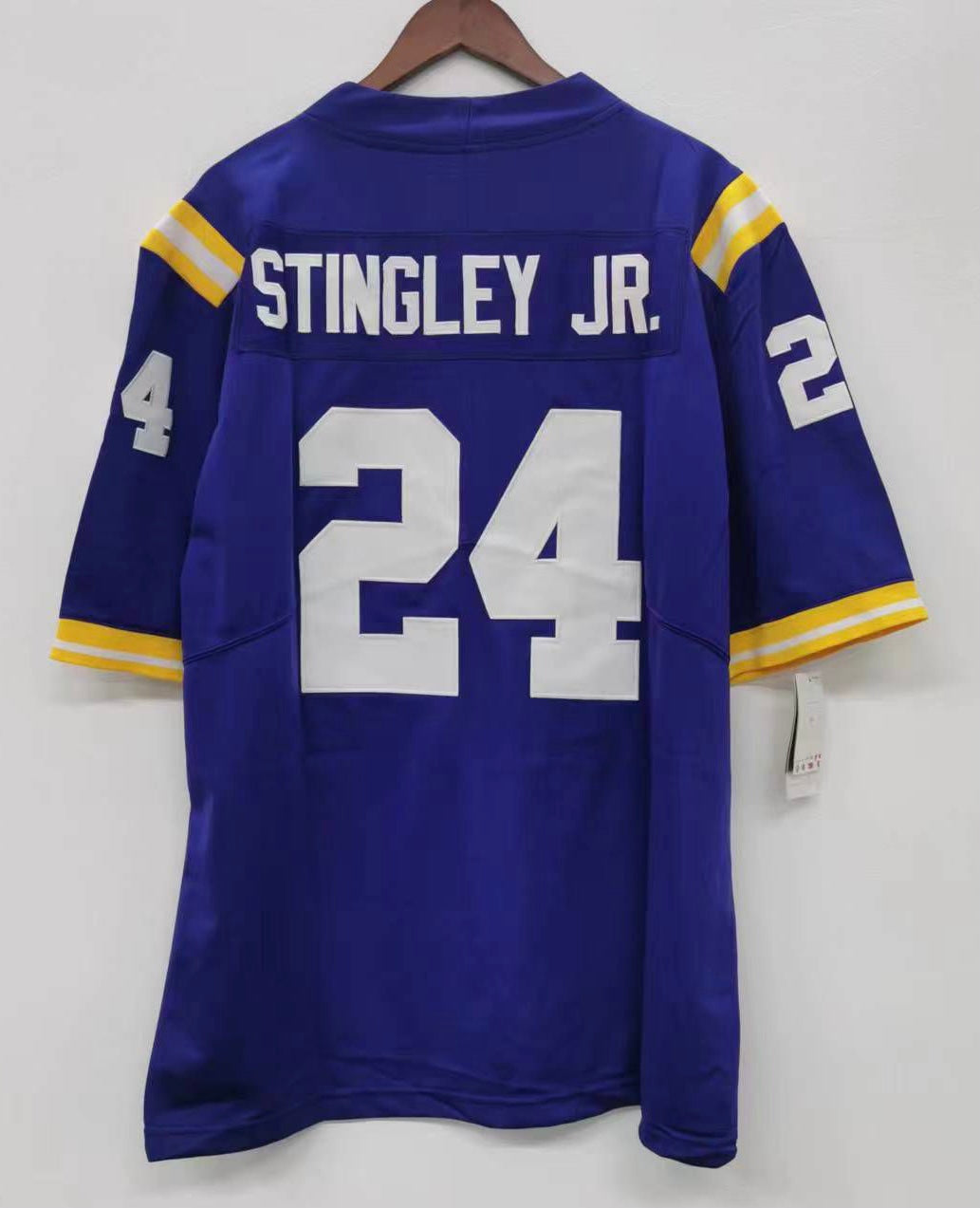 Derek Stingley Jr. LSU Tigers Official NCAA Nike Jersey product image 2